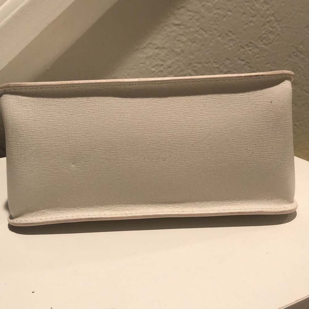 White Furla Handbag with Bag Strap - Picture 8 of 16